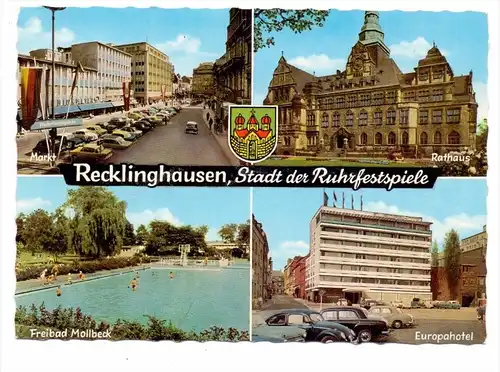 4350 RECKLINGHAUSEN, Mehrbild-AK