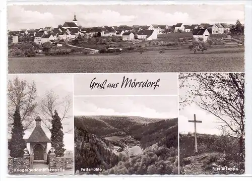 5448 KASTELLAUN - MÖRSDORF, Mehrbild-AK, 1962