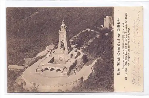 0-4712 KYFFHÄUSER, Zeppelin Luftaufnahme, 1913