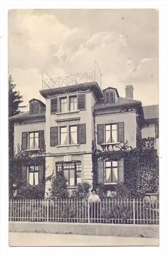 CH 8703 ERLENBACH ZH, Photo-AK, 1913, Einzelhaus