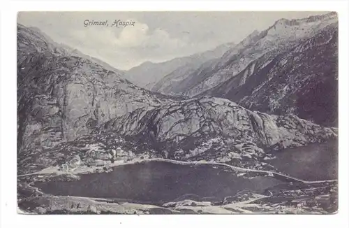 CH 3862 INNERTKIRCHEN BE, Grimsel Hospiz, 1905, Verlag: Trenkler