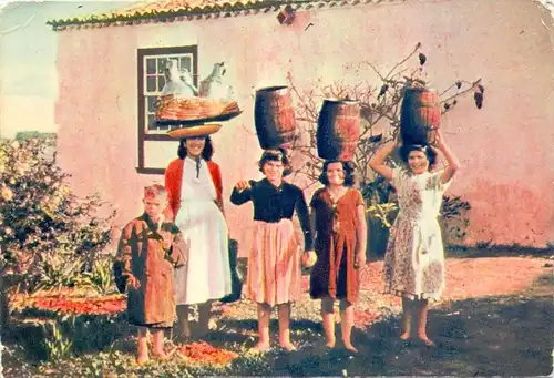 E 35000 LAS PALMAS, vida rural, Landleben, rural life, 1955
