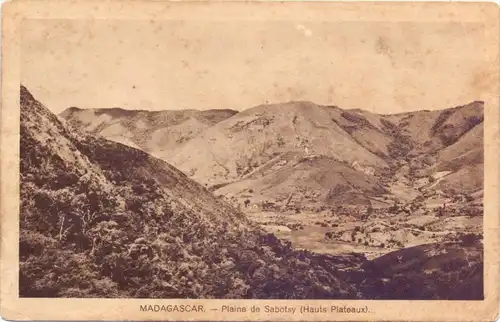 MALAGASY / MADAGASKAR - SABOTSY NAMEHANA, Plaine de..., 1935