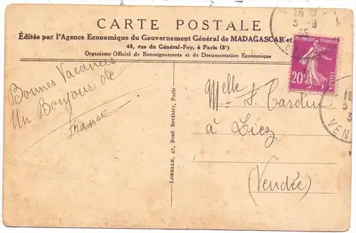 MALAGASY / MADAGASKAR - SABOTSY NAMEHANA, Plaine de..., 1935