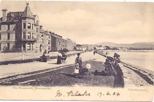 UK - NORTHERN IRELAND - DOWN - WARRENPOINT, The Promenade, 1904