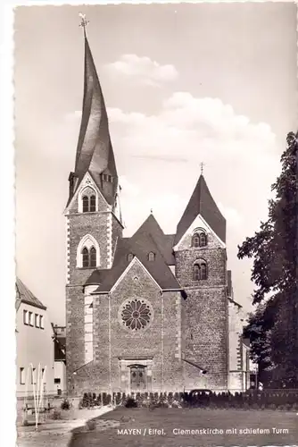 5440 MAYEN, Clemenskirche, Schiefer Turm