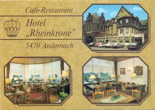 5470 ANDERNACH, Hotel Rheinkrone