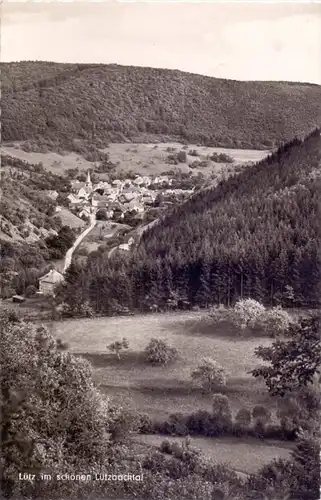 5590 COCHEM - LÜTZ, Panorama, Lützbachtal