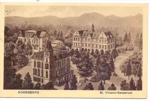5300 BONN - BAD GODESBERG, St. Vinzenz Sanatorium, 1939