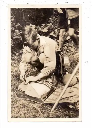 PFADFINDER / Boy Scouts, 1933 "Packen, die schönste Stunde !"