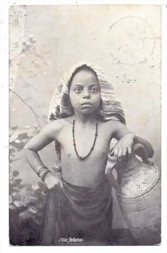 EGYPT / ÄGYPTEN - PORT SAID, Fille fellahin, 1908