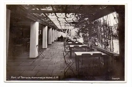 SOUTH AFRICA - CAPE TOWN, Kommetje Hotel Tarrace, 1937