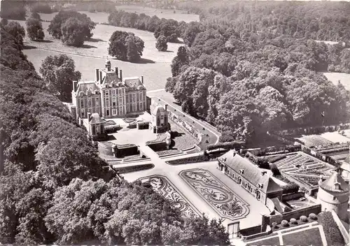 F 14490 BALLEROY, Le Chateau, vue airienne