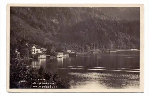 8113 KOCHEL, Kochelsee, Hotel Grauer Bär, 1936