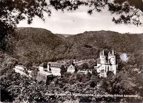 5408 NASSAU - SEELBACH, Kloster Arnstein, Wallfahrtskirche, Campingplatz, Schloss Langenau