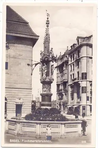 CH 4000 BASEL BS, Fischmarktbrunnen