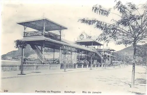 BRASIL / BRASILIEN - RIO DE JANEIRO - BOTAFOGO, Pavilhao de Regata / Rowing / Rudern