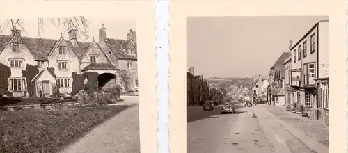 UK - ENGLAND - OXFORDSHIRE - BURFORD, 18 Photos 7 x 7 cm, 50er Jahre incl. Negative