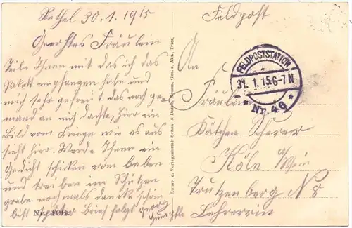 F 77170 SERVON, Zerstörungen 1.Weltkrieg, zerschossenen Kirche, 1915, deutsche Feldpost