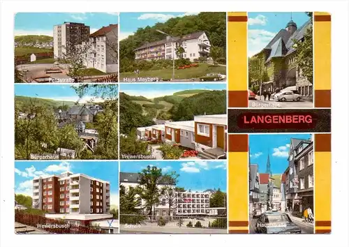 5620 VELBERT - LANGENBERG, Mehrbild-AK