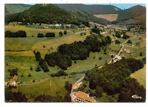 F 67110 WINDSTEIN, Hotel Resturant Windstein, vue airienne, CIM-Macon