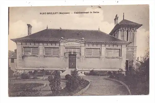 F 53410 PORT-BRILLET, Etablisement de Bains, 1920