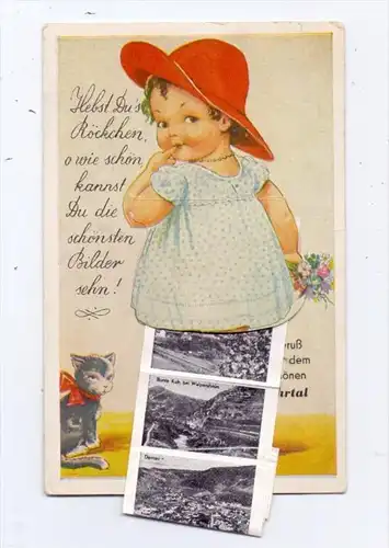 5483 BAD NEUENAHR / Umgebung, Ahrtal, Klapp-Leporello, 10 Bilder