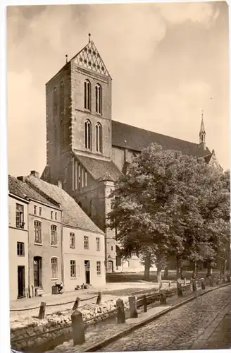 0-2400 WISMAR, Frische Grube, Nicolaikirche, 1958