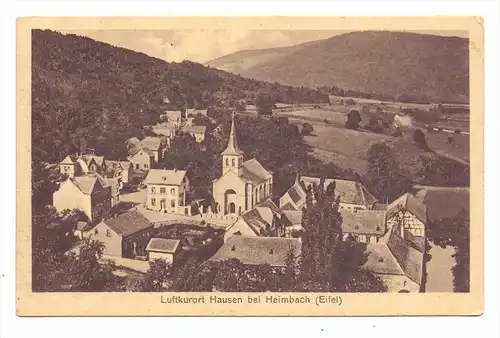 5169 HEIMBACH - HAUSEN, Ortsansicht, 1920