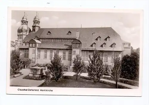 3392 CLAUSTHAL - ZELLERFELD, Marktkirche, 1954