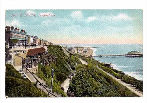 UK - ENGLAND - KENT - FOLKESTONE, Leas & Shelter