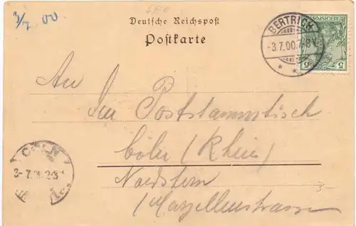 5582 BAD BERTRICH, Gruß aus..., Käsegrotte, 1900