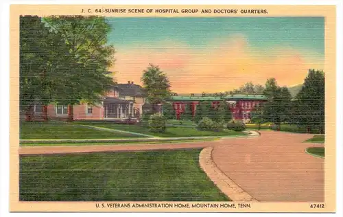 USA - TENNESSEE - JOHNSON CITY, U.S. Veterans Administration Home, Mountain Home