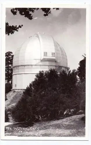 USA - CALIFORNIA - SAN BERNARDINO, Mount Wilson Observatory, 1953