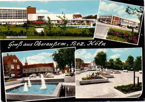 5010 BERGHEIM - OBERAUSSEM, Mehrbild-AK