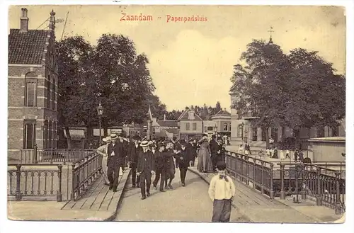 NL - NOORD HOLLAND - ZAANDAM, Papenpadsluis, 1903