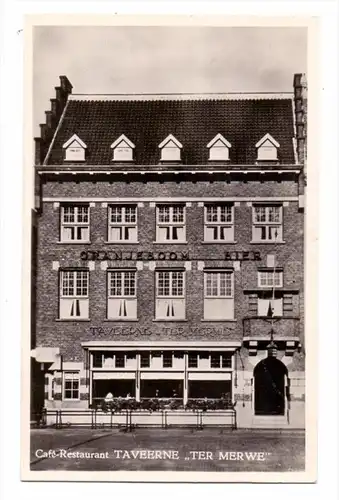 NL - ZUID HOLLAND - DORDRECHT, Cafe-Restaurant "TER MERWE"