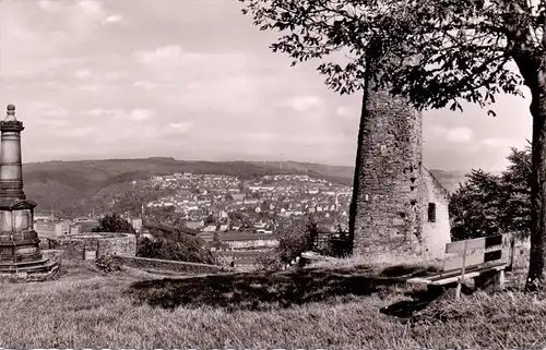 5802 WETTER, Blick vom der Ruine Volmarstein, 1957