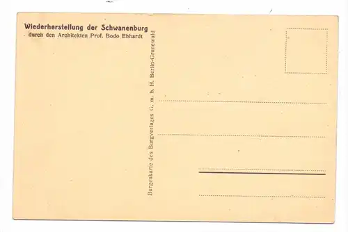 4190 KLEVE, Wiederherstellung der Schwanenburg