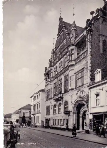 4010 HILDEN, Rathaus, 1957