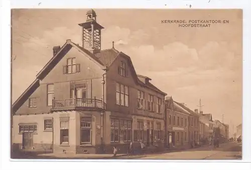 NL - LIMBURG - KERKRADE, Postkantoor en Hoofdstraat