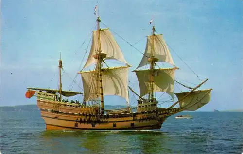 SEGELSCHIFFE - MAYFLOWER II, 2 AK