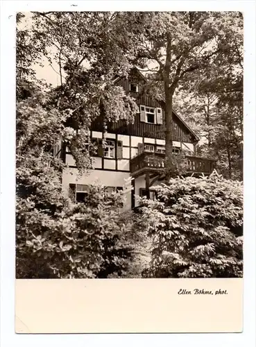 6532 OBERWESEL - DAMSCHEID, Jagdhaus Funke, Landpoststempel Damscheid, 1956