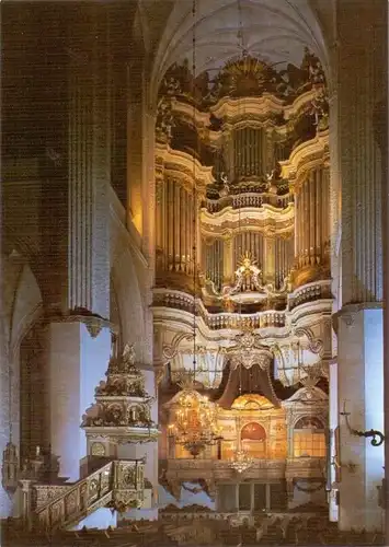 KIRCHENORGEL / Orgue / Organ / Organo - ROSTOCK, St. Marien Kirche