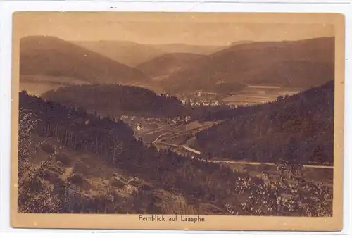 5928 BAD LAASPHE, Fernblick auf Laasphe