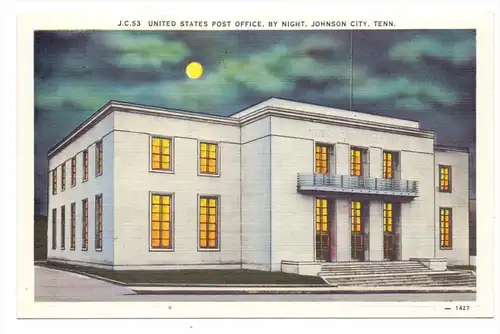 USA - TENNESSEE - JOHNSON CITY, U.S Post Office