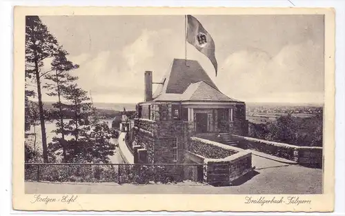 5106 ROETGEN, Dreilägerbach Talsperre, NS-Beflaggung, 1939