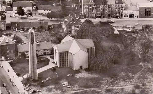 5160 DÜREN, Christuskirche, Luftaufnahme