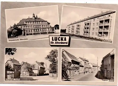 0-7403 LUCKA, Mehrbild-AK, 1962