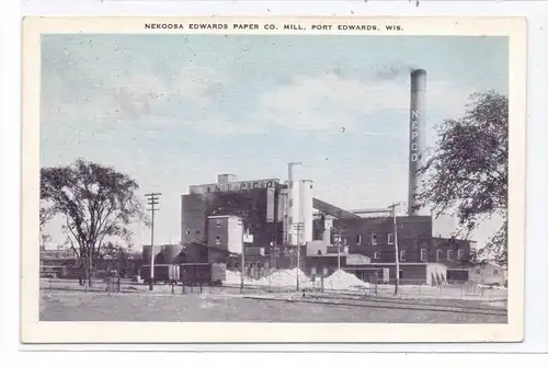 USA - WISCONSIN - PORT EDWARDS, Nekoosa Edwards Paper Co. Mill
